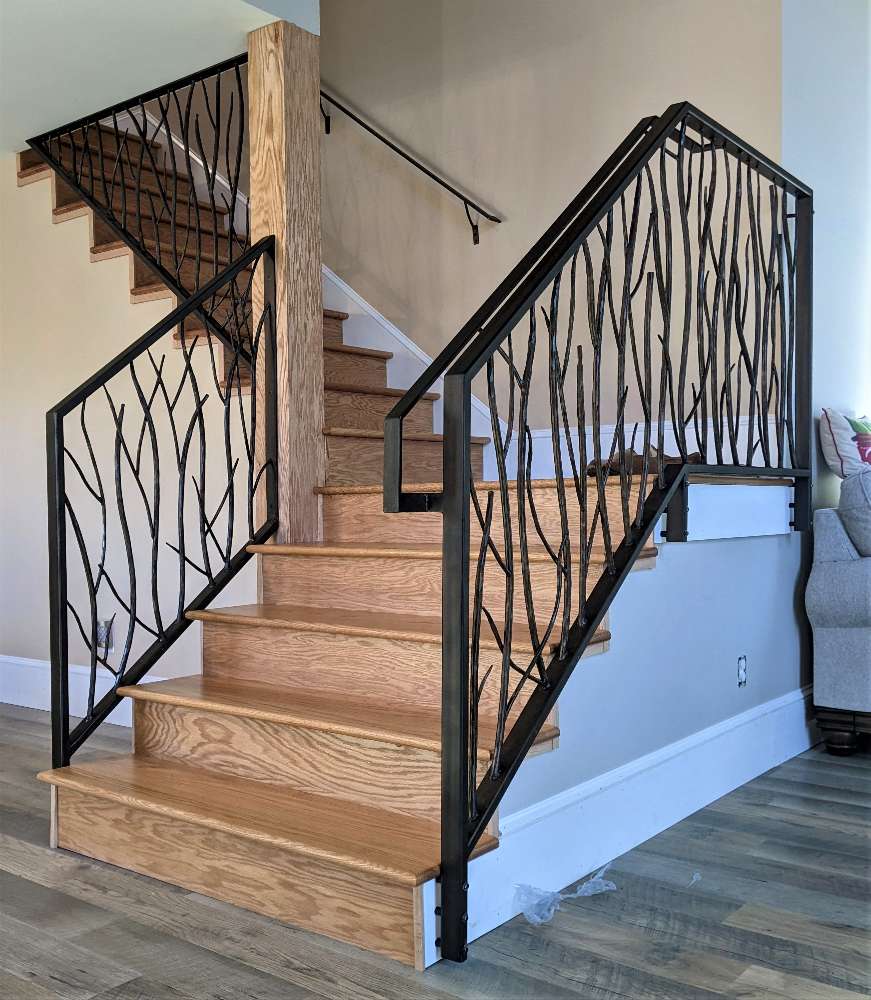Forged Steel Branch Railing