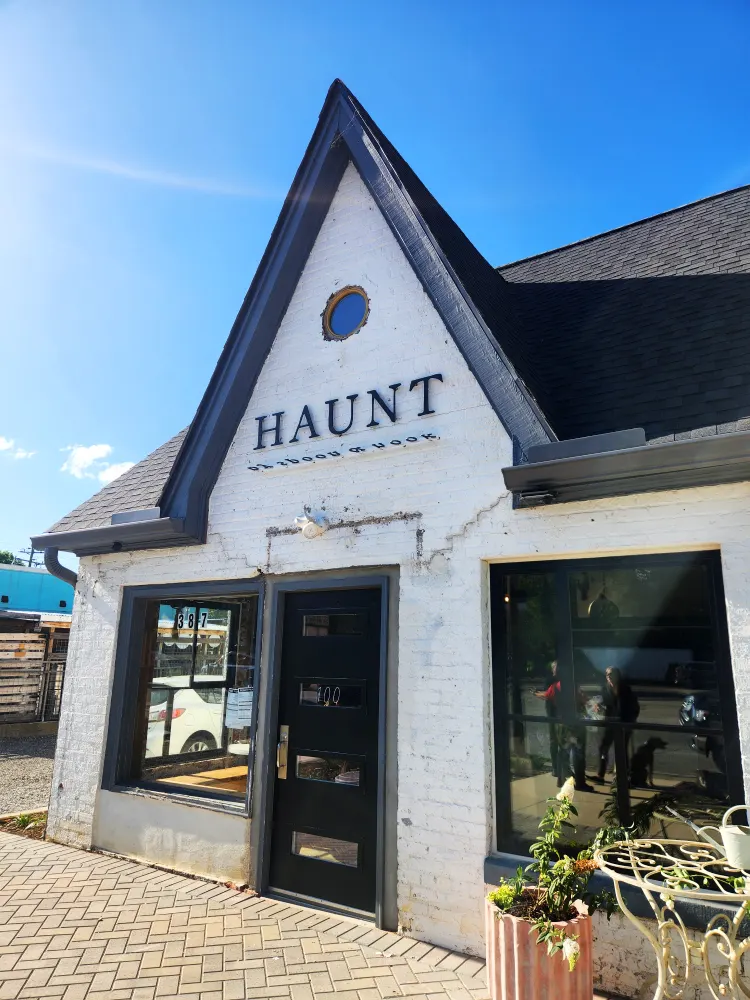 Haunt by Spoon and Hook sign