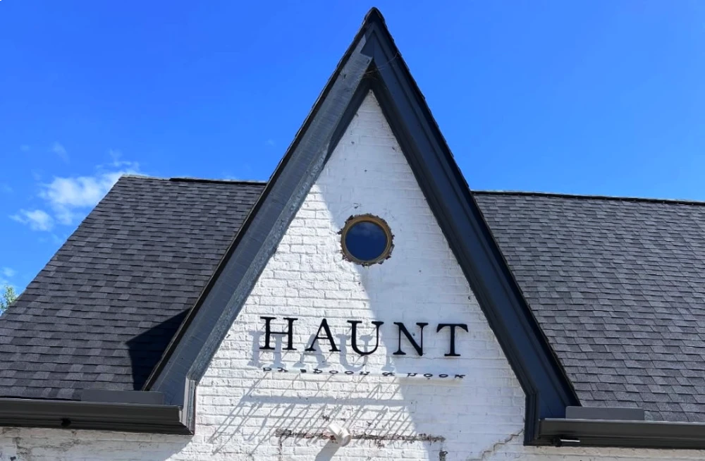 Haunt by Spoon and Hook sign